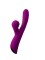 Вибратор кролик с вакуумной стимуляцией клитора King love, фиолетовый, 23 см