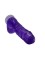 Фаллоимитатор на присоске Jelly Dildo, фиолетовый, 22 см