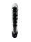Вибратор Cristal Stick, черный, 17,5 см